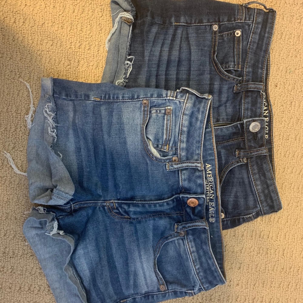 2 pairs of American Eagle Stretchy Shorts